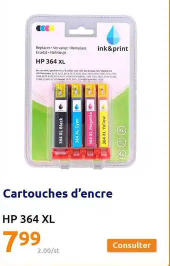 Action Cartouches d'encre offre