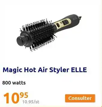 Action Magic hot air styler elle offre