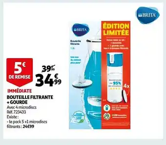 Bouteille filtrante + gourde brita