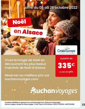 Auchan Direct Auchan voyages offre