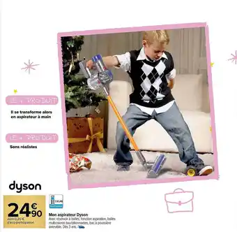 Carrefour Mon aspirateur dyson offre