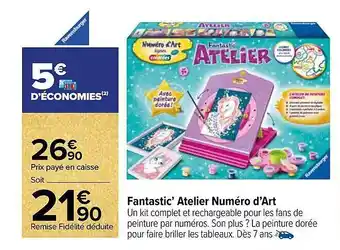 Carrefour Fantastic' atelier numéro d'art offre