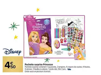 Carrefour Pochette surprise princesse disney offre
