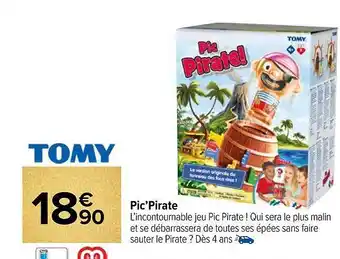 Pic'pirate tomy