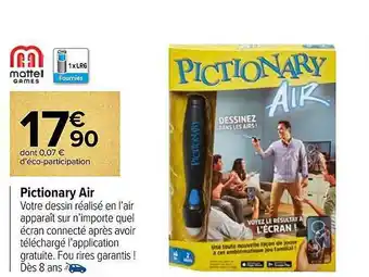Pictionary air mattel games
