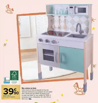 Ma cuisine en bois