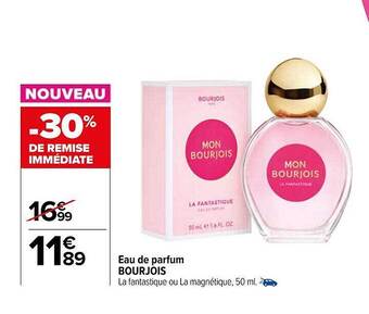 Carrefour Eau de parfum bourjois offre