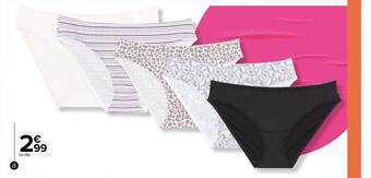 Carrefour Le slip offre