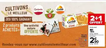 Carrefour Biscuits gerblé offre