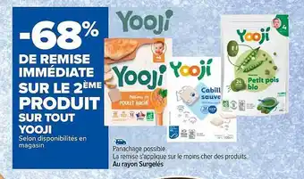 Carrefour Produit sur tout yooji offre