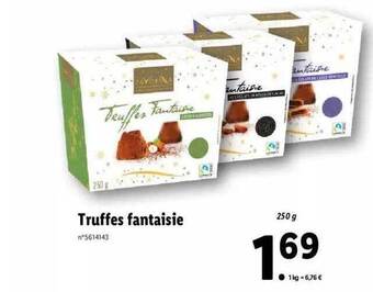 Truffes fantaisie