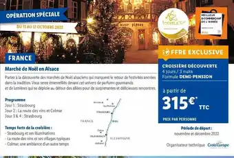 Lidl France : marché de noël en alsace offre