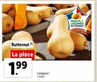 Lidl Butternut offre