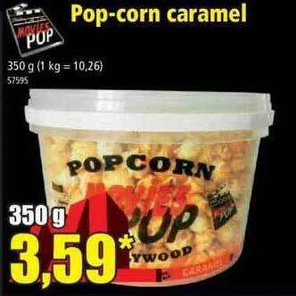 Norma Pop-corn caramel offre