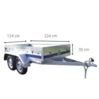 Norauto Remorque 2 essieux 500 kg norauto nor 2300 offre