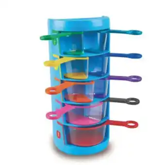 Rainbow fraction: tasses Ă mesurer x 9