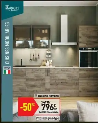Conforama Cuisine Havane offre