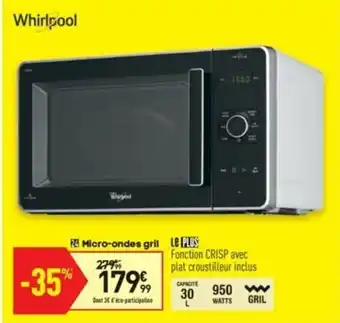 Conforama Micro-ondes gril offre