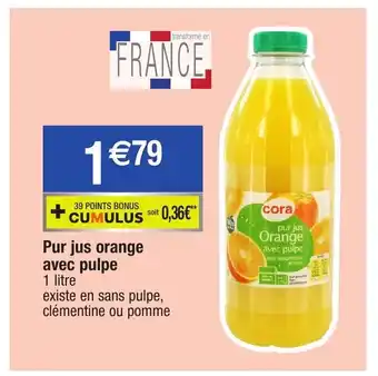 Migros Pur Jus Orange avec Pulpe offre