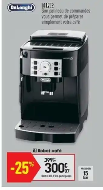Conforama Robot Café offre