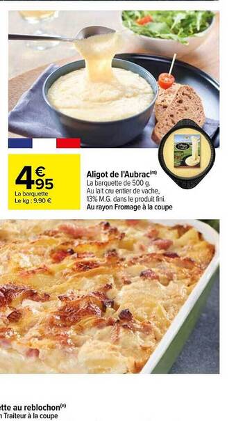 Carrefour Aligot de l'aubrac offre