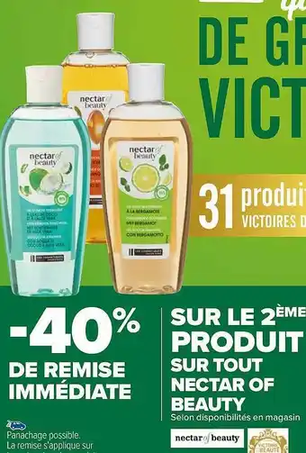 Carrefour Nectar of beauty offre