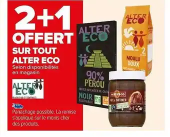 Carrefour Alter eco offre