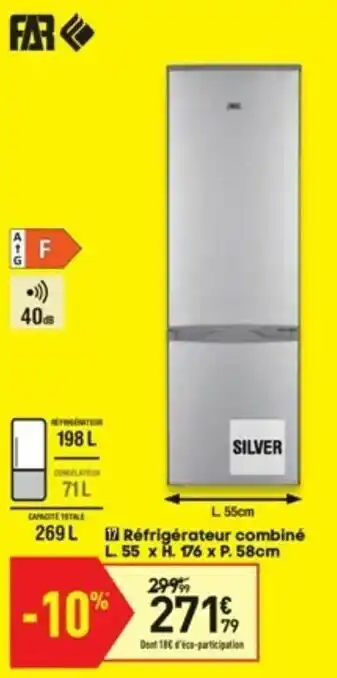 Conforama Réfrigérateur combiné offre