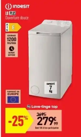 Conforama Lave-linge top offre