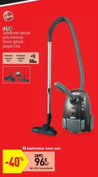Conforama Aspirateur avec sac offre