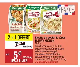 Migros Risotto au Poulet & Cepes Fleury Michon offre