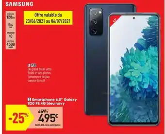Conforama Smartphone 6,5 offre