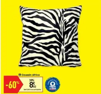 Conforama Coussin Africa offre
