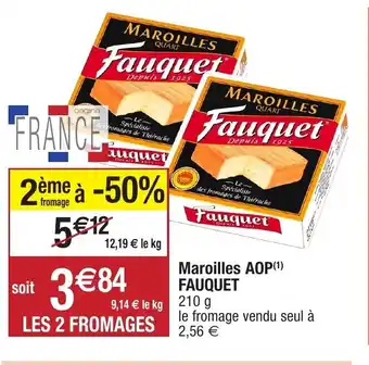 Migros Maroilles AOP FAUQUET offre