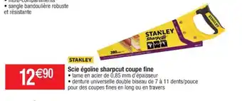 Cora x Carrefour Scie égoïne Sharpcut Coupe Fine offre
