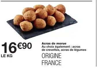 Monoprix Acras de morue offre