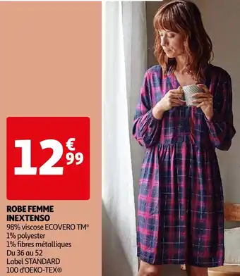 Auchan In extenso robe femme offre