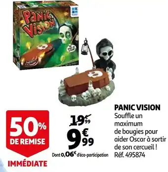 Auchan Panic vision panic vision offre