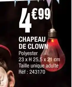 Chapeau de clown