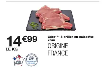 Monoprix Cote à griller en caissette offre