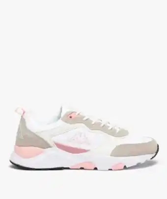 Gémo Baskets femme multimatières à lacets – kappa brady vue1 - kappa - gemo offre