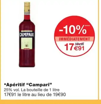 Apéritif "campari"