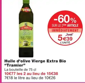Monoprix Huile d'olive vierge extra bio "tramier" offre