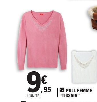 E.Leclerc Pull Femme Tissaia offre