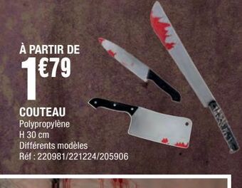 La Foir'Fouille Couteau offre