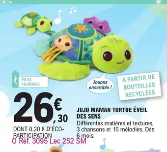 Juju Maman Tortue Ăveil Des Sens