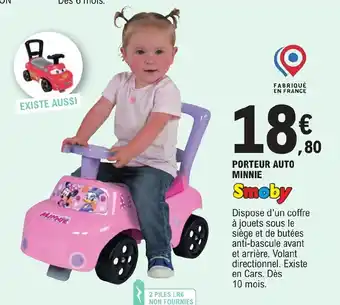 Porteur Auto Minnie