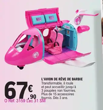 l'Avion de RĂȘve de Barbie