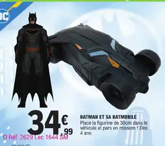 Batman Et Sa Batmobile