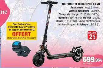 Autobacs Trottinette ducati pro ii evo offre